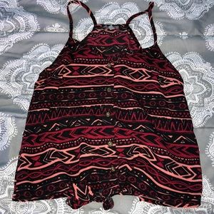 Charlotte Russe Front-tie Tank Top!